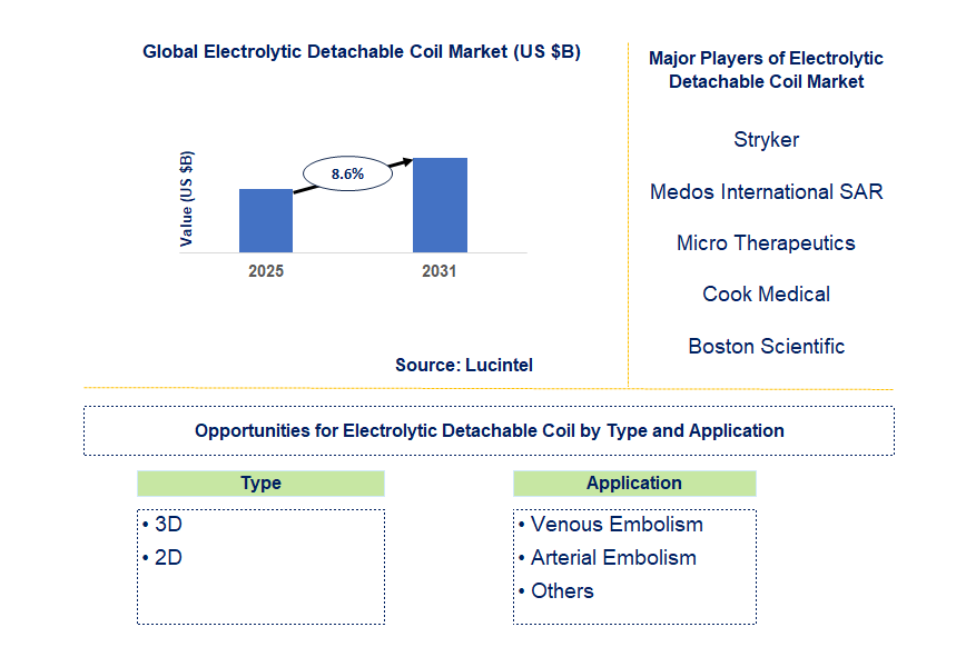 Electrolytic Detachable Coil Market Trends and Forecast