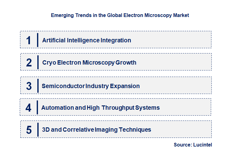 Emerging Trends in the Electron Microscopy Market