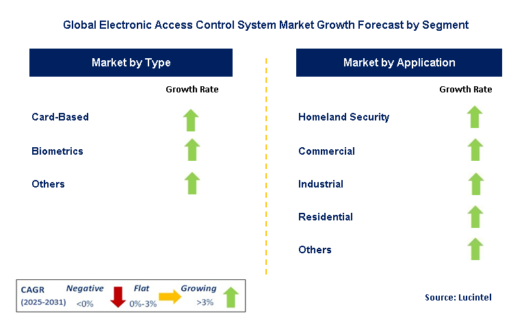 Electronic Access Control System Market by Segment