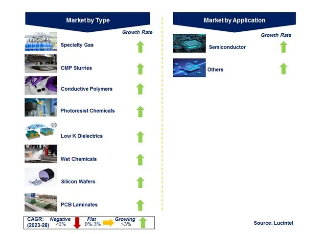 Electronic Chemical and Material Market by Segments
