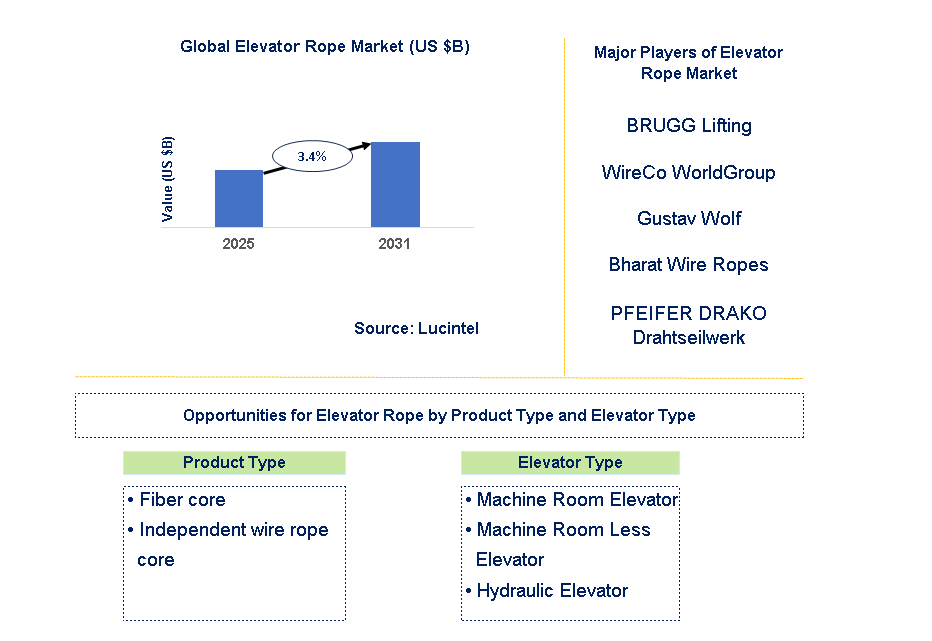 Elevator Rope Market Trends and Forecast