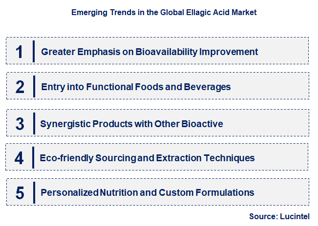 Emerging Trends in the Ellagic Acid Market