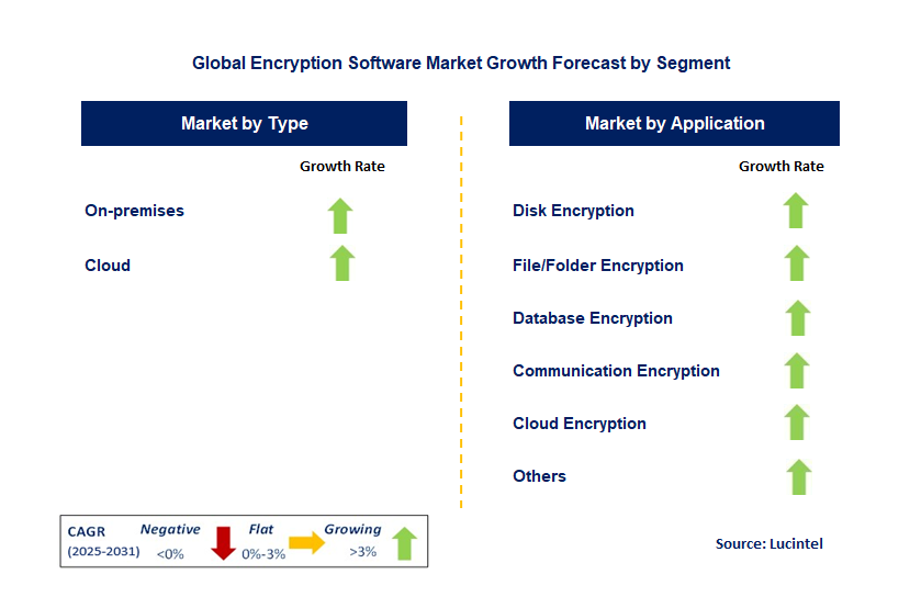 Encryption Software Market by Segment