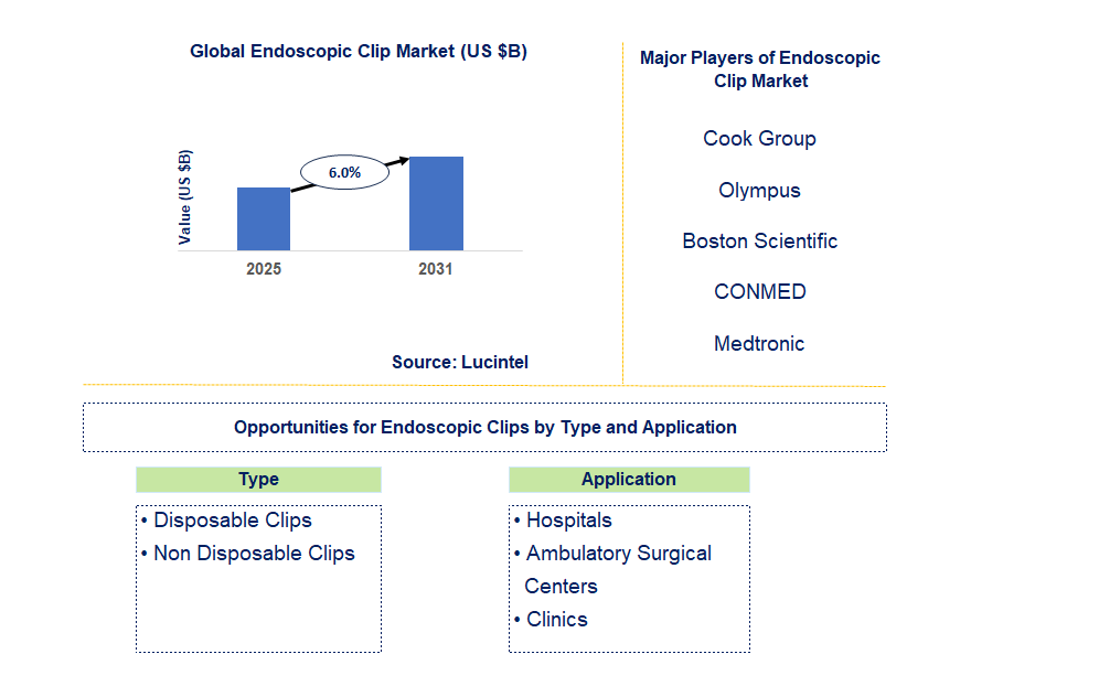 Endoscopic Clip Market Trends and Forecast