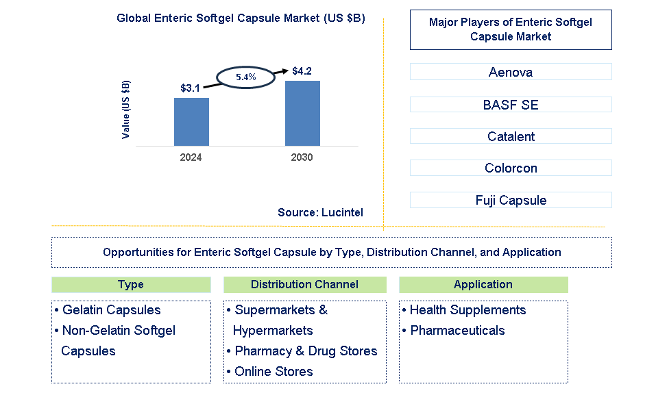 Enteric Softgel Capsule Trends and Forecast