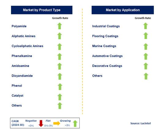 Epoxy Curing Agent in the Paint & Coating Market Segments