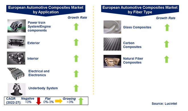 European Automotive Composites Market by Segments