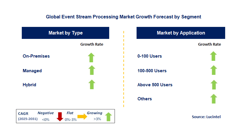 Event Stream Processing Market by Segment