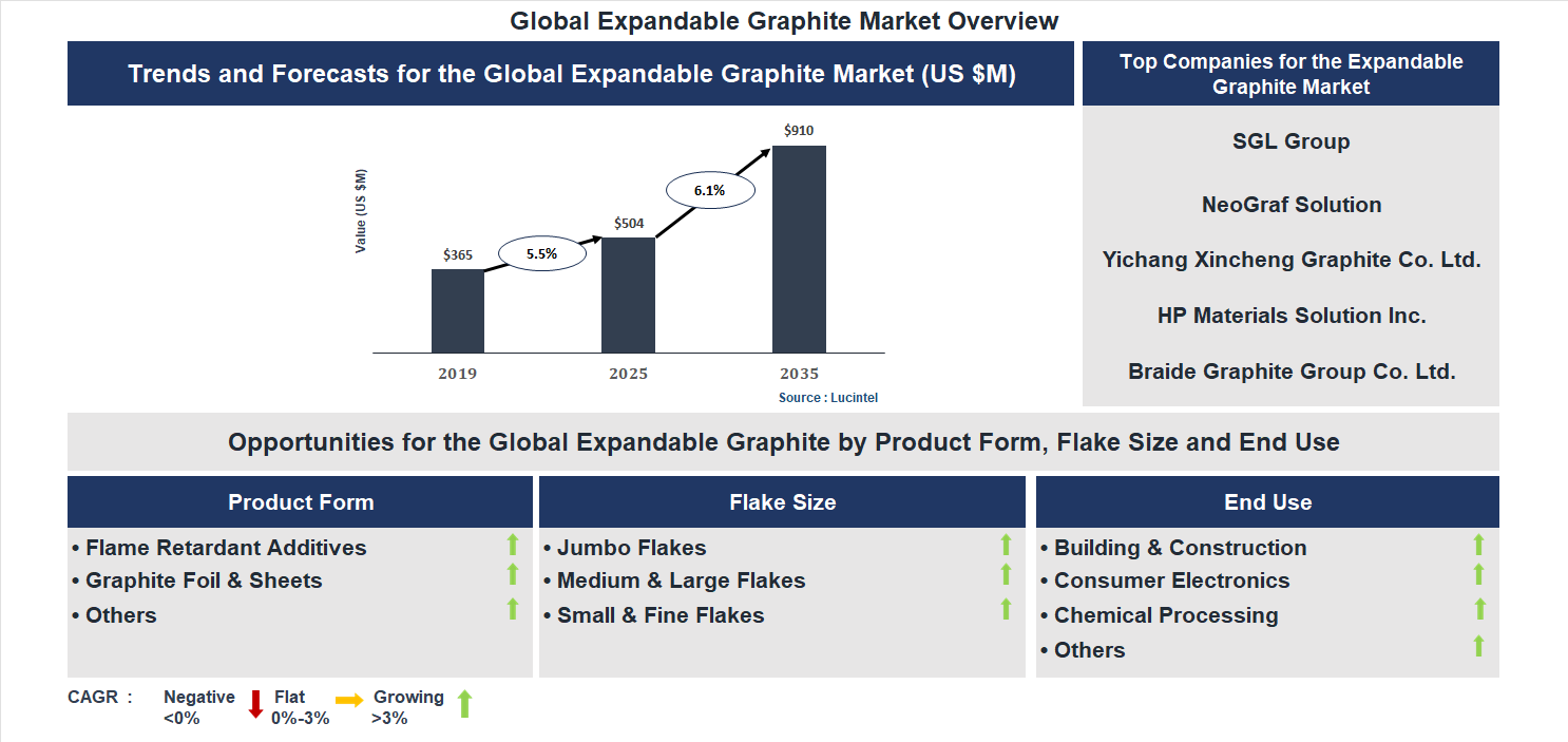 Expandable Graphite Market Trends and Forecast