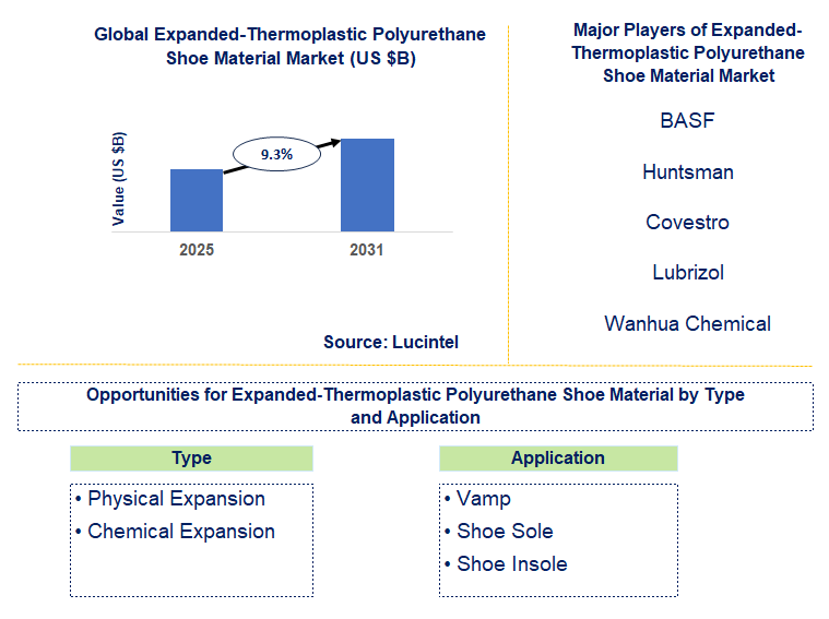 Expanded-Thermoplastic Polyurethane Shoe Material Market Trends and Forecast