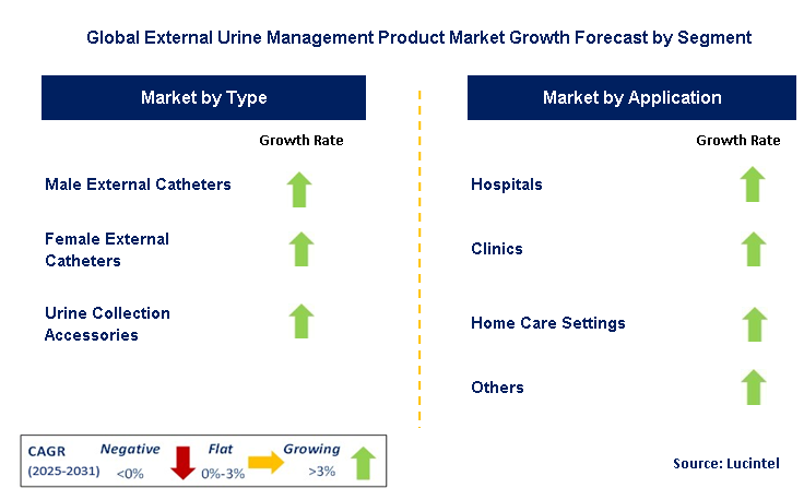 External Urine Management Product Market by Segment