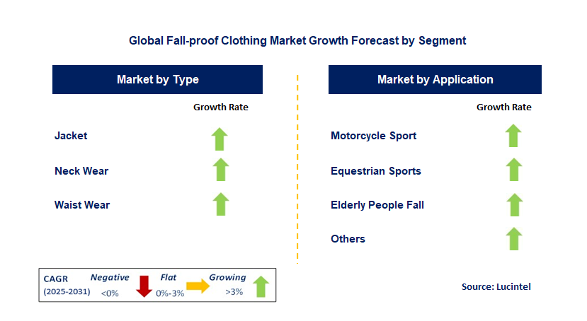 Fall-proof Clothing Market by Segment