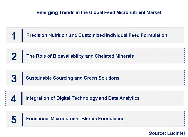 Emerging Trends in the Feed Micronutrient Market
