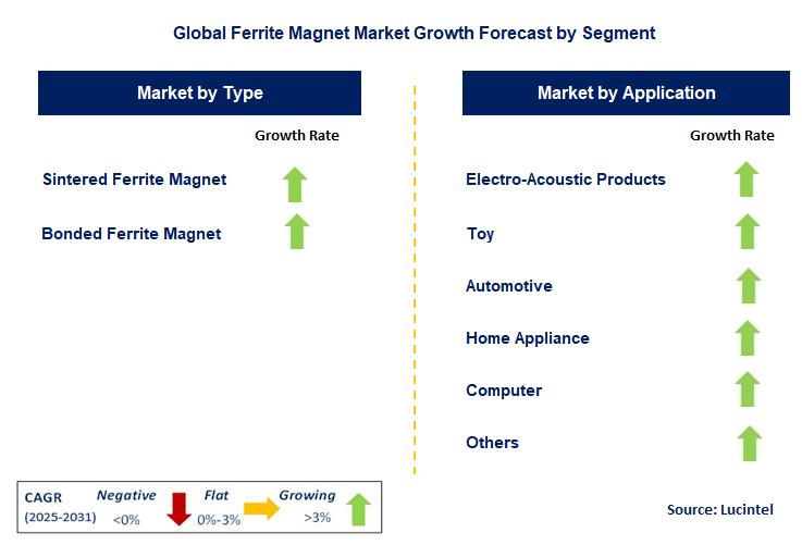 Ferrite Magnet Market by Segment