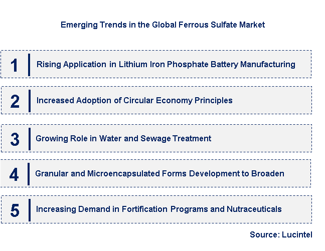 Emerging Trends in the Ferrous Sulfate Market