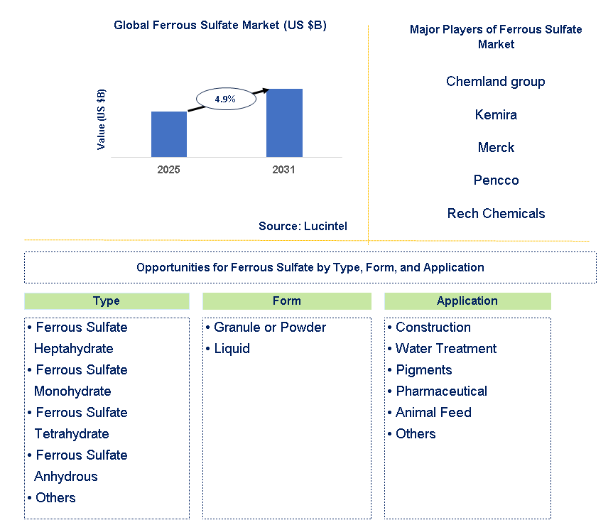 Ferrous Sulfate Market Trends and Forecast