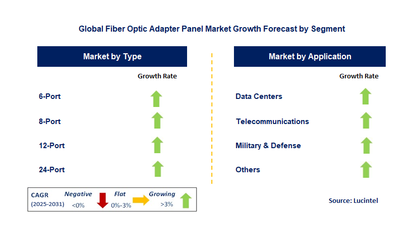 Fiber Optic Adapter Panel Market by Segment