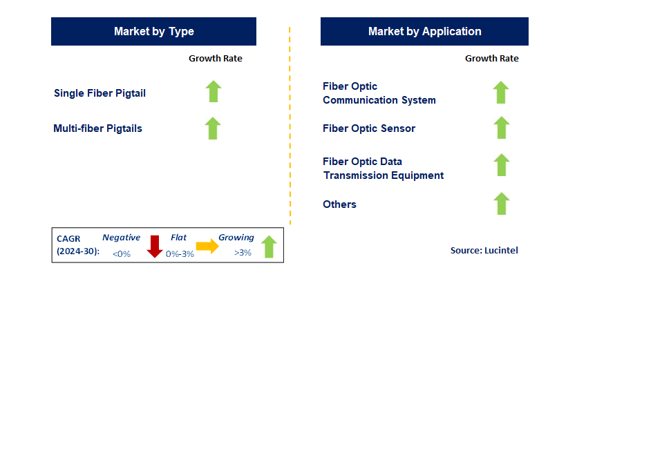 Fiber Pigtail by Segment