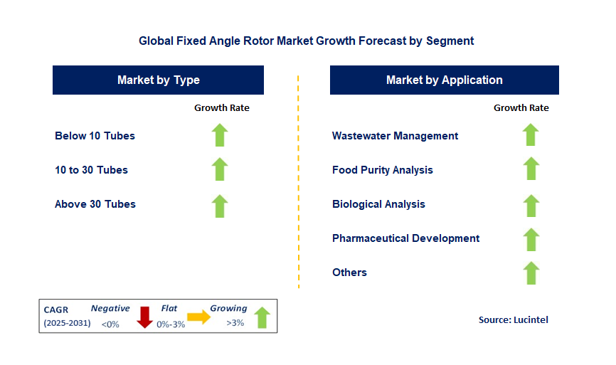 Fixed Angle Rotor Market by Segment