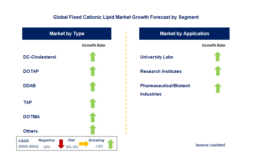 Fixed Cationic Lipid Market by Segment