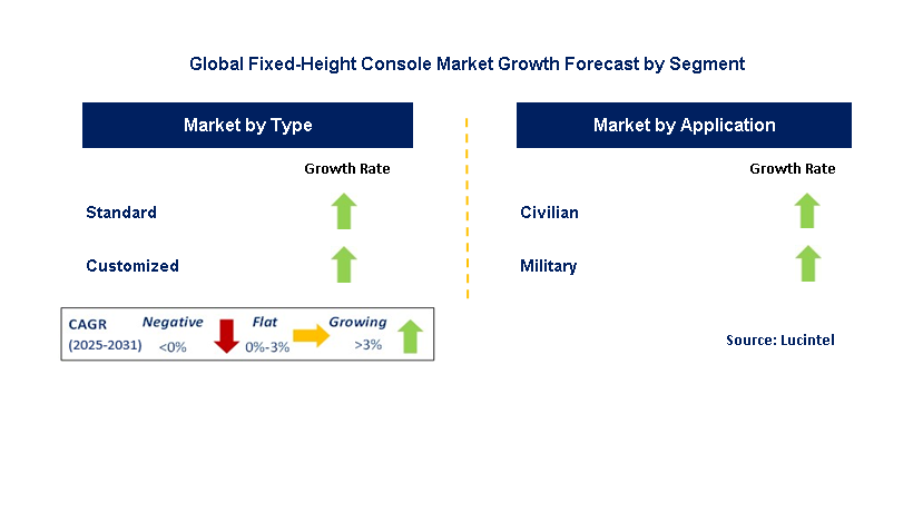 Fixed-Height Console Market by Segment