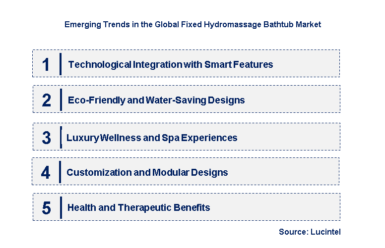 Emerging Trends in the Fixed Hydromassage Bathtub Market