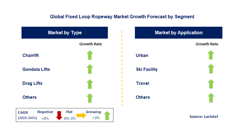 Fixed Loop Ropeway Market by Segment