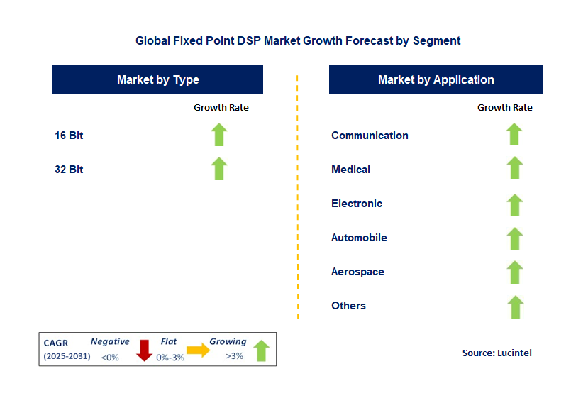 Fixed Point DSP Market by Segment