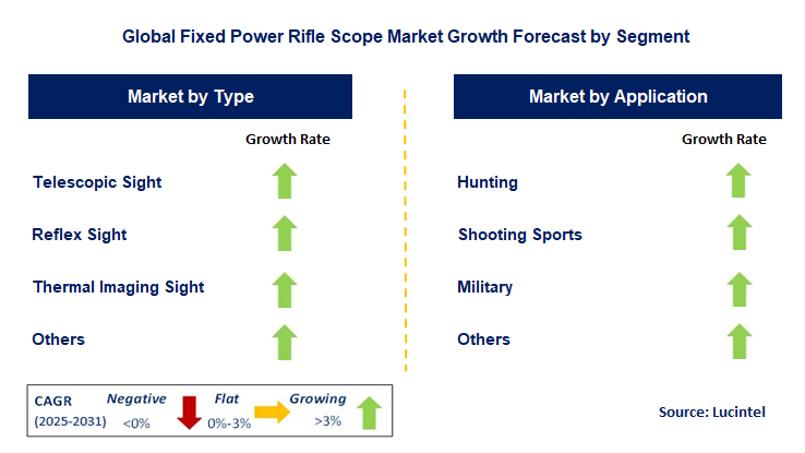 Fixed Power Rifle Scope Market by Segment