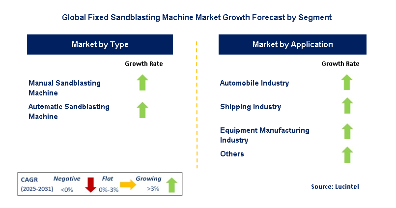 Fixed Sandblasting Machine Market by Segment