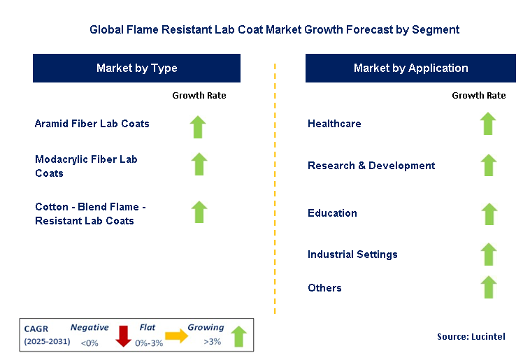Flame Resistant Lab Coat Market by Segment