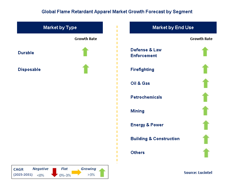 Flame Retardant Apparel Market by Segment