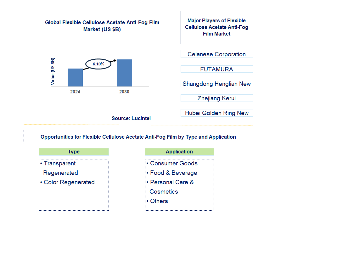 Flexible Cellulose Acetate Anti-Fog Film Trends and Forecast