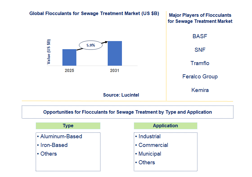 Flocculants for Sewage Treatment Market Trends and Forecast