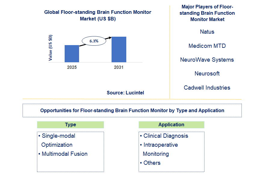 Floor-standing Brain Function Monitor Market Trends and Forecast