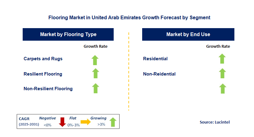 Flooring in United Arab Emirates Market by Segment