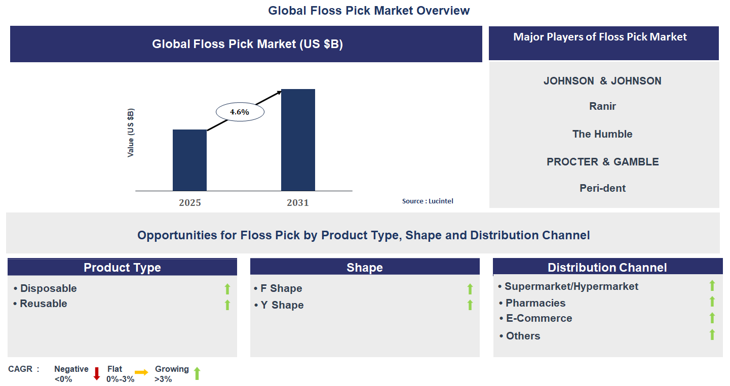 Floss Pick Market Trends and Forecast