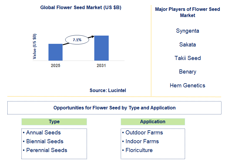 Flower Seed Market Trends and Forecast