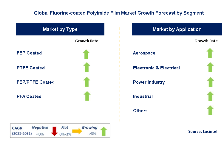 Fluorine-coated Polyimide Film Market by Segment