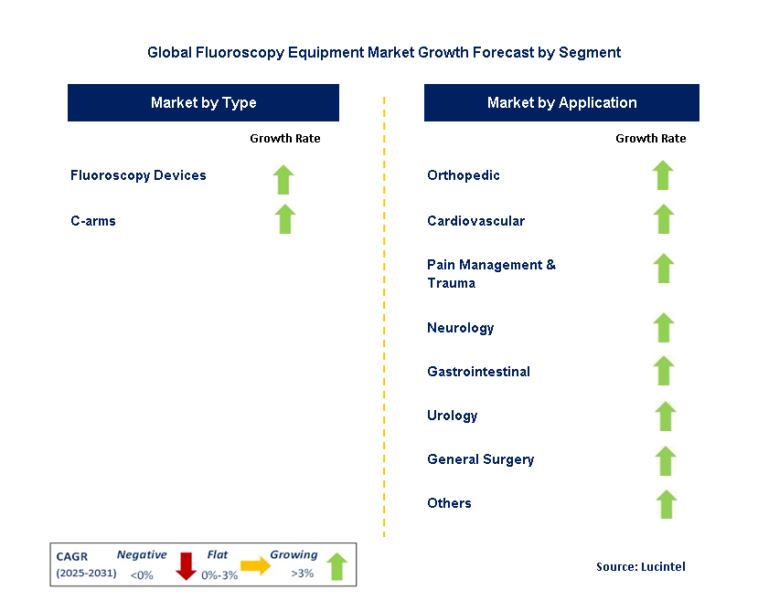 Fluoroscopy Equipment Market by Segment