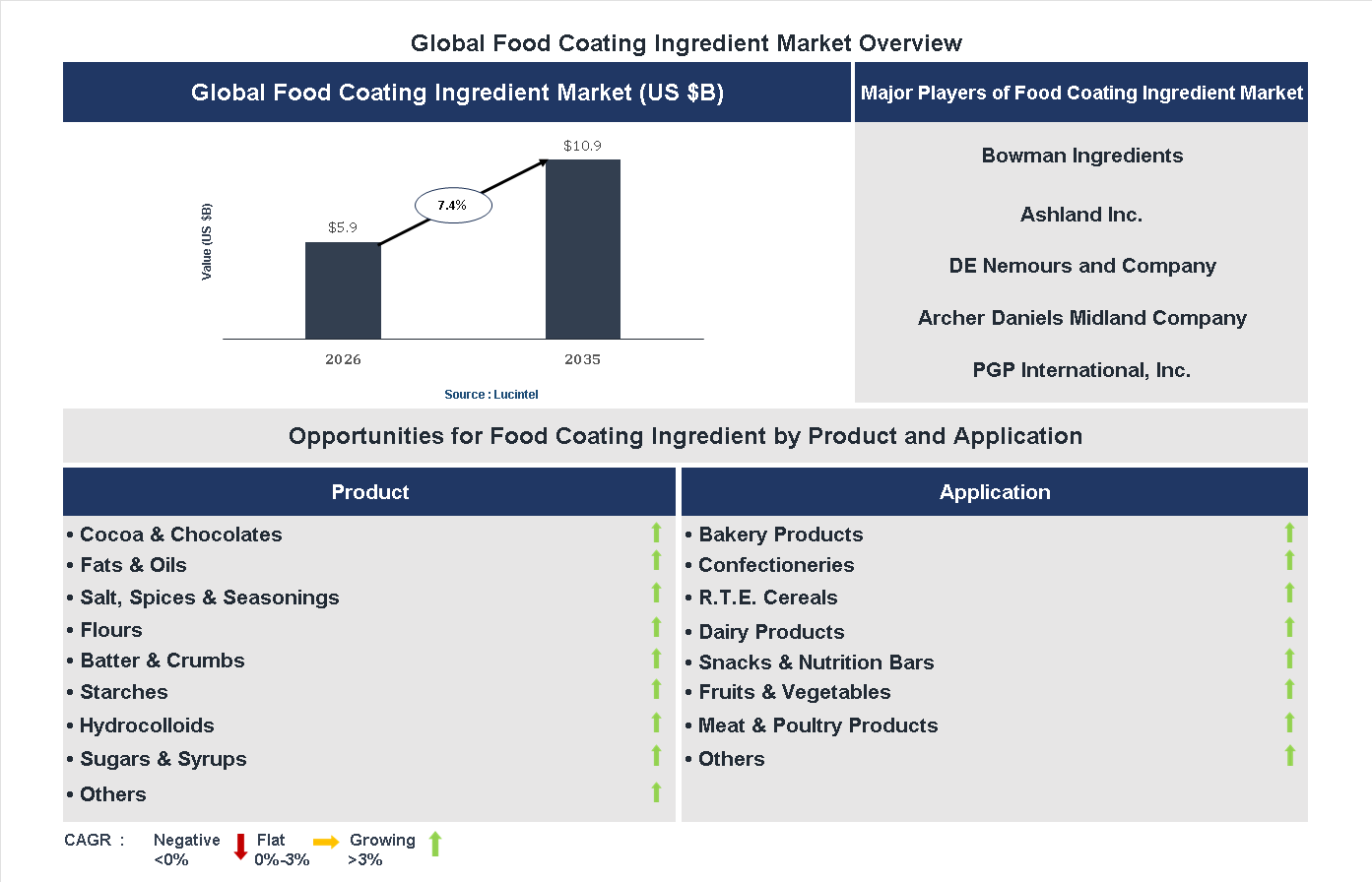 Food Coating Ingredient Market Trends and Forecast