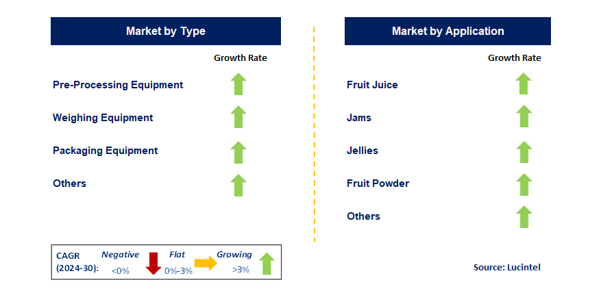 Fruit Processing Equipment by Segment