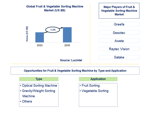 Fruit & Vegetable Sorting Machine Trends and Forecast