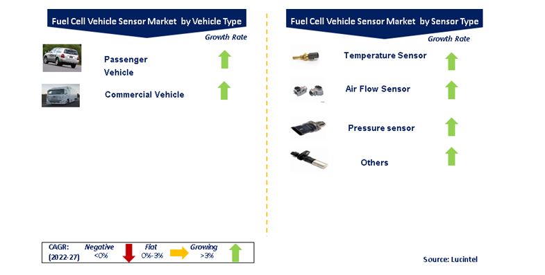 Fuel Cell Vehicle Sensor Market by Segments