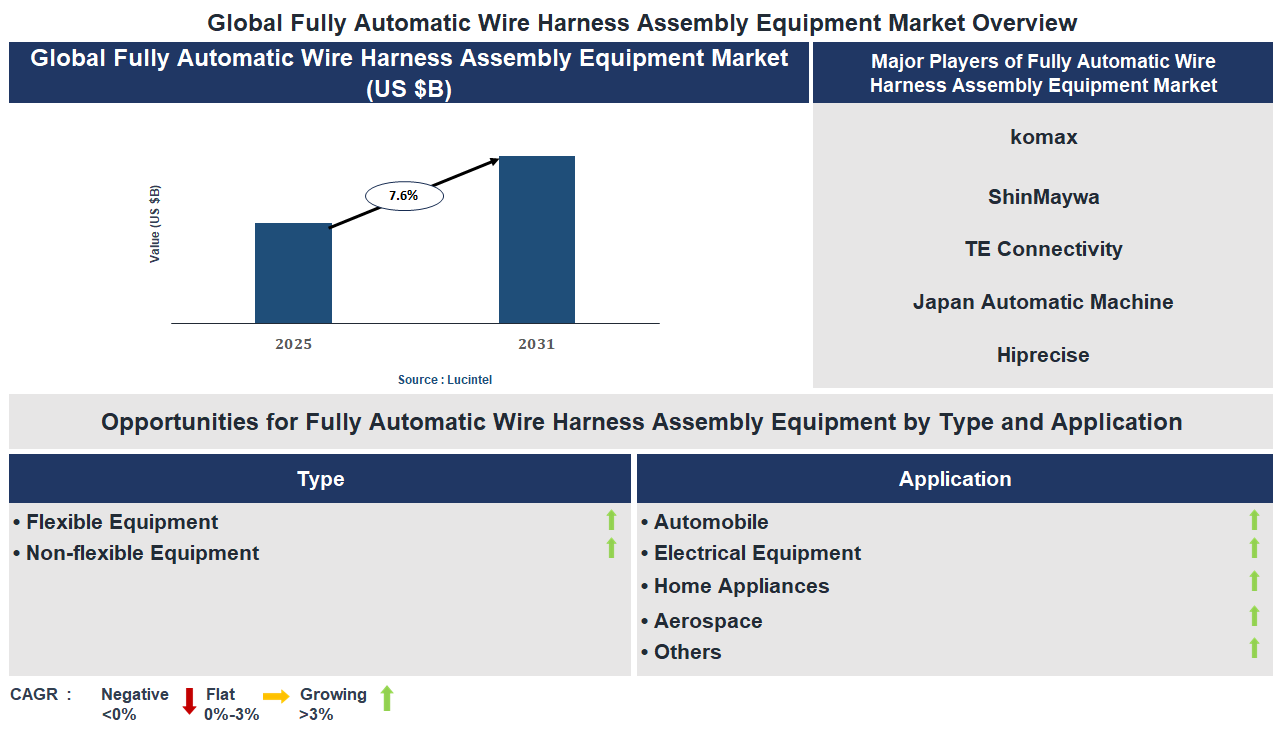 Fully Automatic Wire Harness Assembly Equipment Market Trends and Forecast