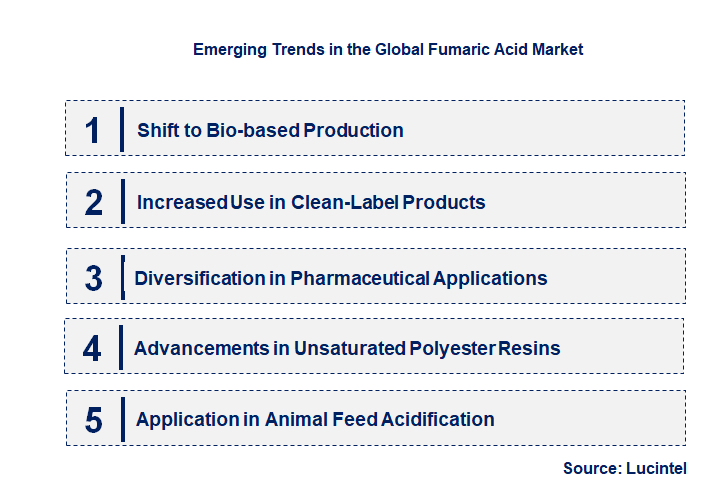 Emerging Trends in the Fumaric Acid Market