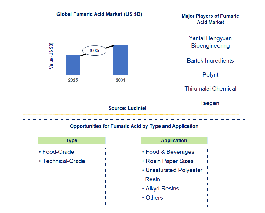 Fumaric Acid Market Trends and Forecast