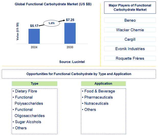 Functional Carbohydrate Trends and Forecast