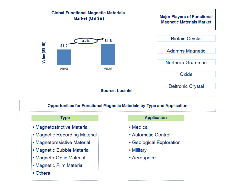 Functional Magnetic Materials Trends and Forecast