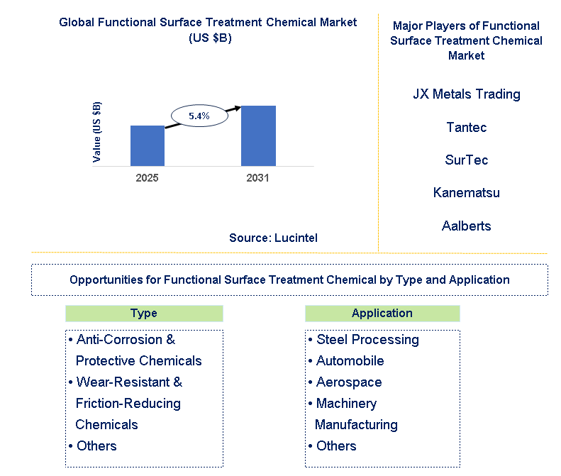 Functional Surface Treatment Chemical Market Trends and Forecast